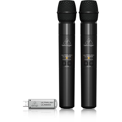 Behringer Ultralink ULM202USB Dual Wireless Mic System