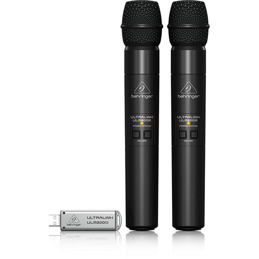 Behringer Ultralink ULM202USB Dual Wireless Mic System