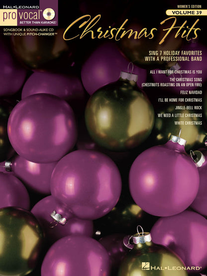 Christmas Hits Pro Vocal Women's Edition Volume 39 BK/CD