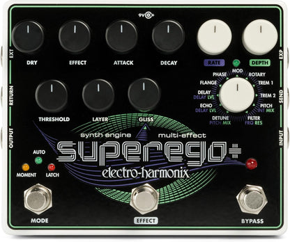 Electro Harmonix Superego Plus Synth Engine Multi Effects Pedal
