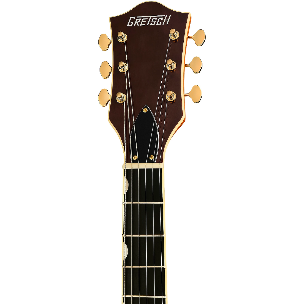 Gretsch Synchromatic Nashville Hollow Body Single-Cut with Bigsby Electric Guitar in 50's Orange Stain