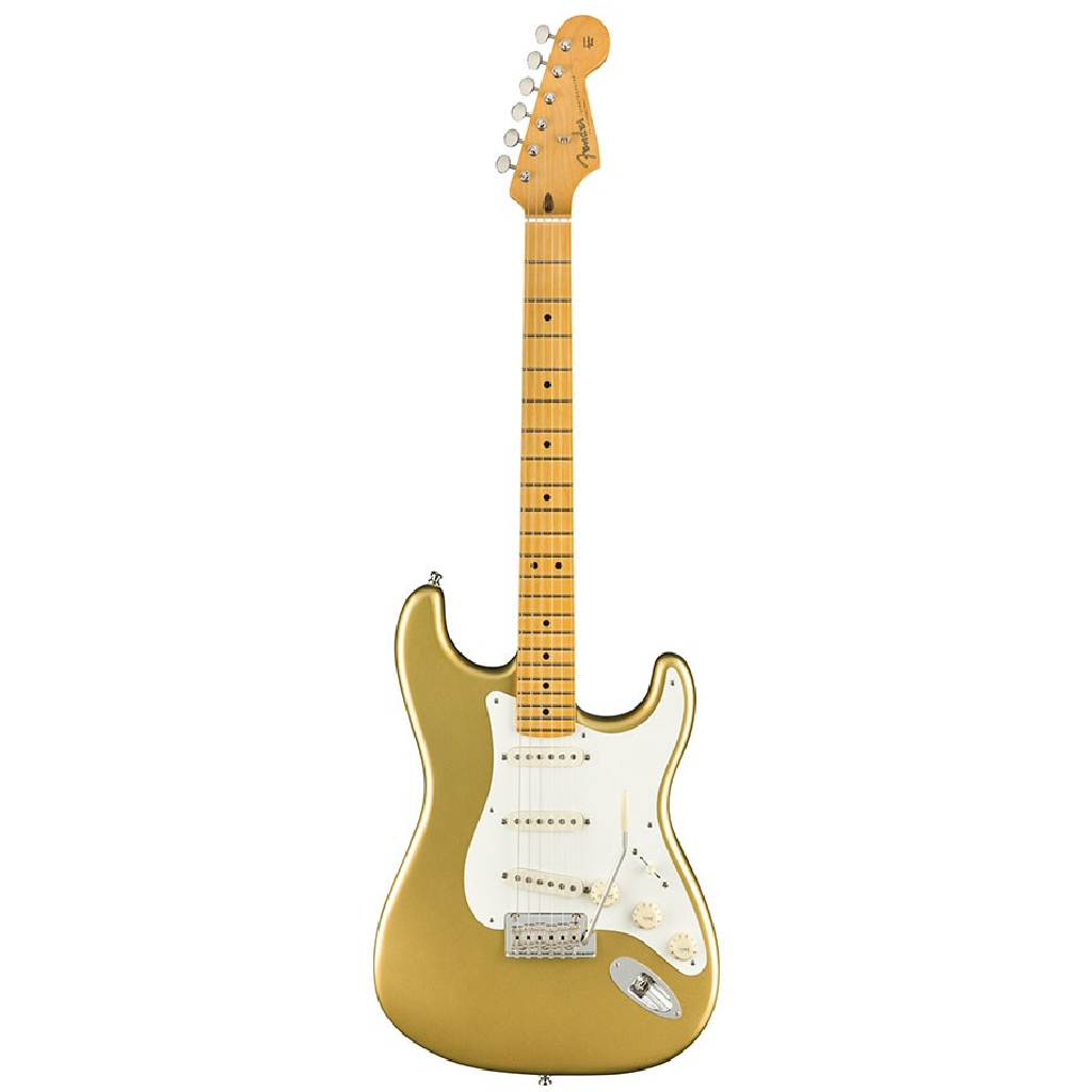 Fender Lincoln Brewster Stratocaster, Maple Fingerboard in Aztec Gold