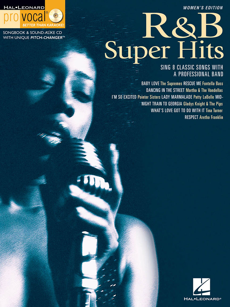 R & B Super Hits Pro Vocal Women's Edition Volume 7 BK/CD