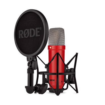 Rode NT1 Signature Series Studio Condenser Microphone in Red