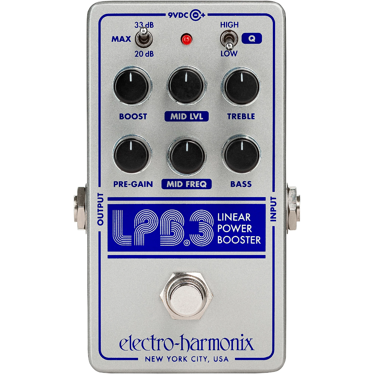 Electro Harmonix LPB-3 Nano Linear Power Boost & EQ Pedal