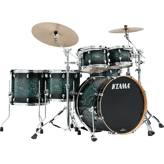 TAMA MBS52RZS Starclassic Performer 5-Piece Shell Pack in Molten Steel Blue Burst
