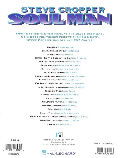 Steve Cropper Soul Man Guitar Tab