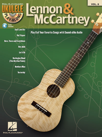 Lennon & McCartney Ukulele Play Along Volume 6 Bk/Ola