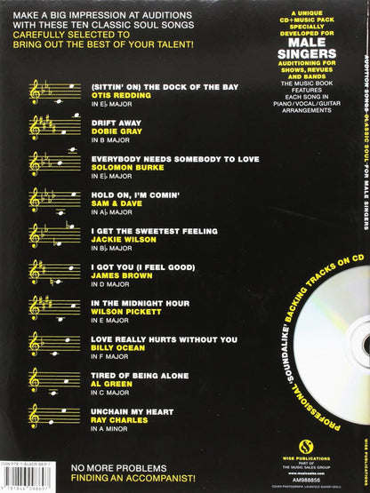 Audition Songs for Male Singers Classic Soul