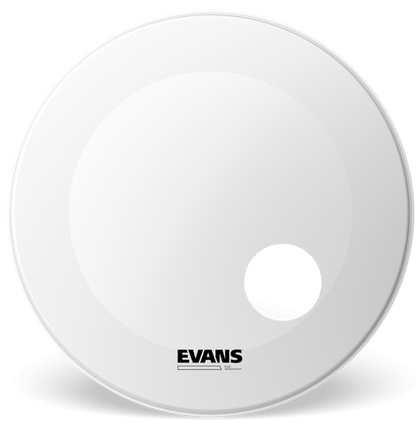 Evans EQ3 Resonant Coated White 26" Bass Drum Head