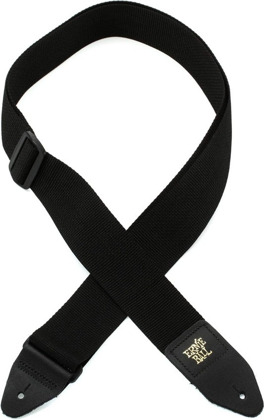 Ernie Ball Polypro Guitar Strap in Black
