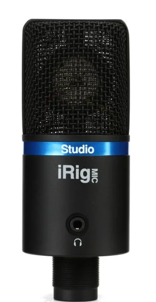 IK Multimedia iRig Mic Studio USB Condenser Microphone