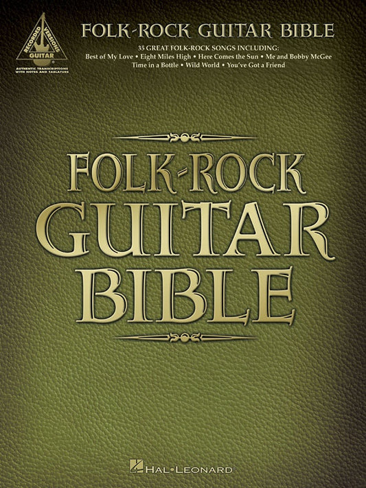 Folk Rock Guitar Bible Recorded Version Guitar Tab