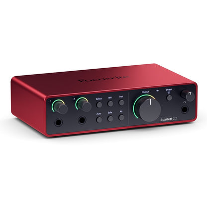 Focusrite Scarlett 2i2 4th Gen 2 in 2 out Audio Interface