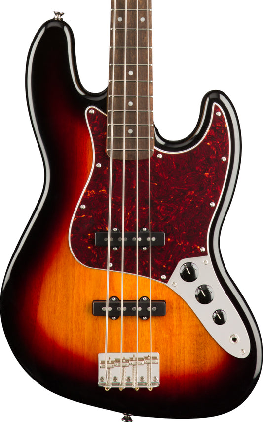 Squier Classic Vibe '60s Jazz Bass, Laurel Fingerboard in 3 Color Sunburst