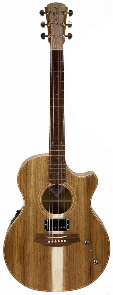 Cole Clark TL2EC-BLBL-HUM Acoustic Electric Guitar