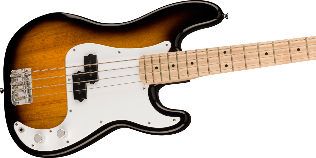 Squier Sonic Precision Bass, Maple Fingerboard in 2 Color Sunburst