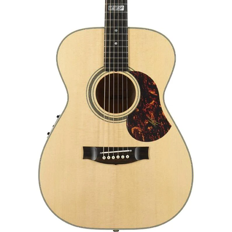 Maton EBG808TE Tommy Emmanuel Acoustic Electric Guitar in Natural Satin - Left-Handed