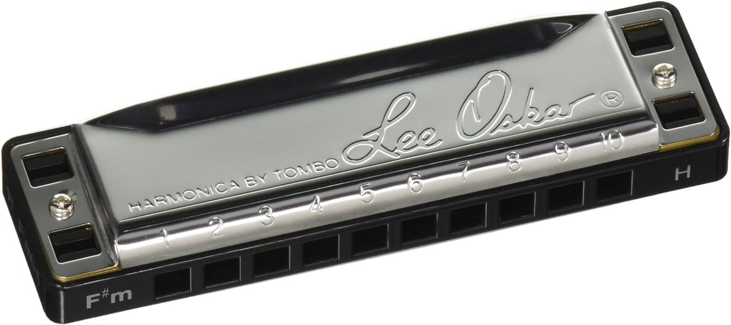 Lee Oskar Harmonic Minor Harmonica in Key of F Sharp