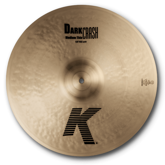 Zildjian Cymbals 18" K Dark Medium Thin Crash