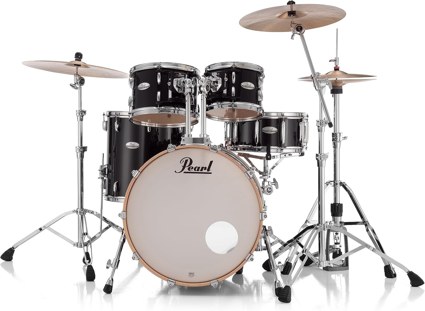 Pearl Professional Maple 4-Piece Shell Pack in Matte Caviar Black