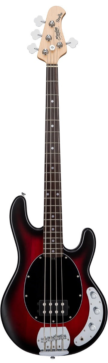 Sterling By Music Man StingRay Ray4 in Ruby Red Satin