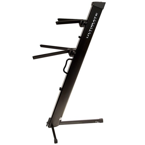 Ultimate Support AX48 PRO Two Tier Pro Column Keyboard Stand in Black