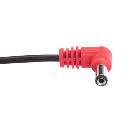 CIOKS 2050 Type 2 5,5/2,1mm Centre Positive DC Plug L Shape 50cm in Red