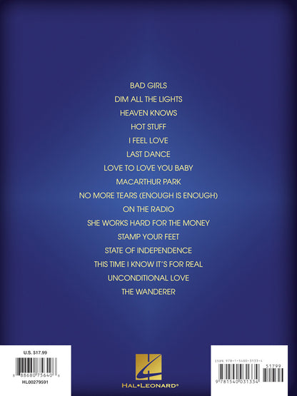 Best Of Donna Summer PVG