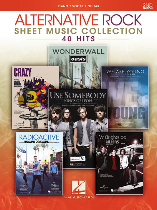 Alternative Rock Sheet Music Collection 2nd Edition PVG
