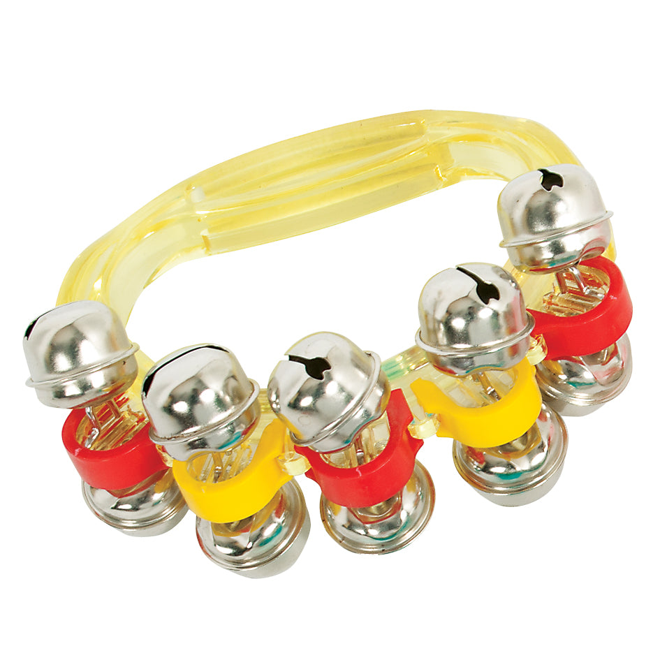 CPK 10 Sleigh Bells On Transparent Yellow Handle