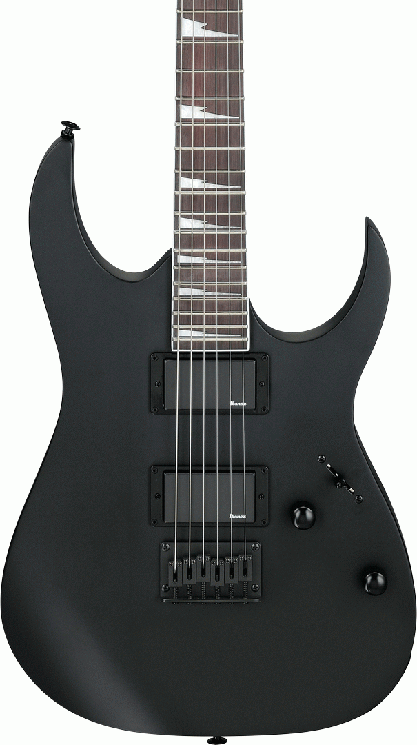 Ibanez GIO GRG121DX Electric Guitar in Black Flat
