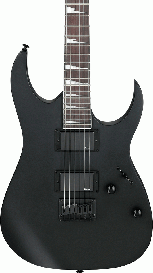 Ibanez GIO GRG121DX Electric Guitar in Black Flat