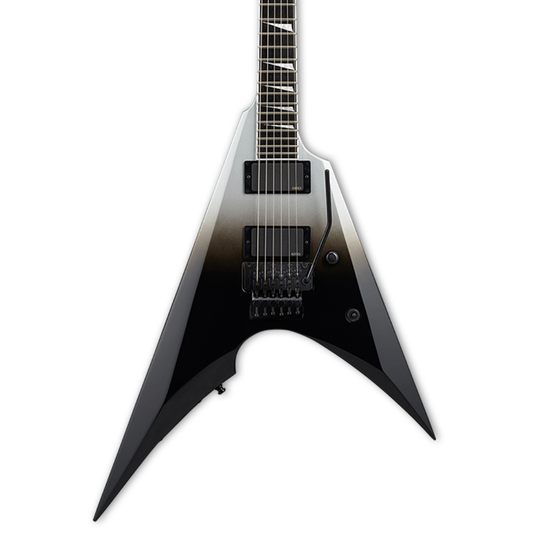 ESP E II Arrow in Black Silver Fade