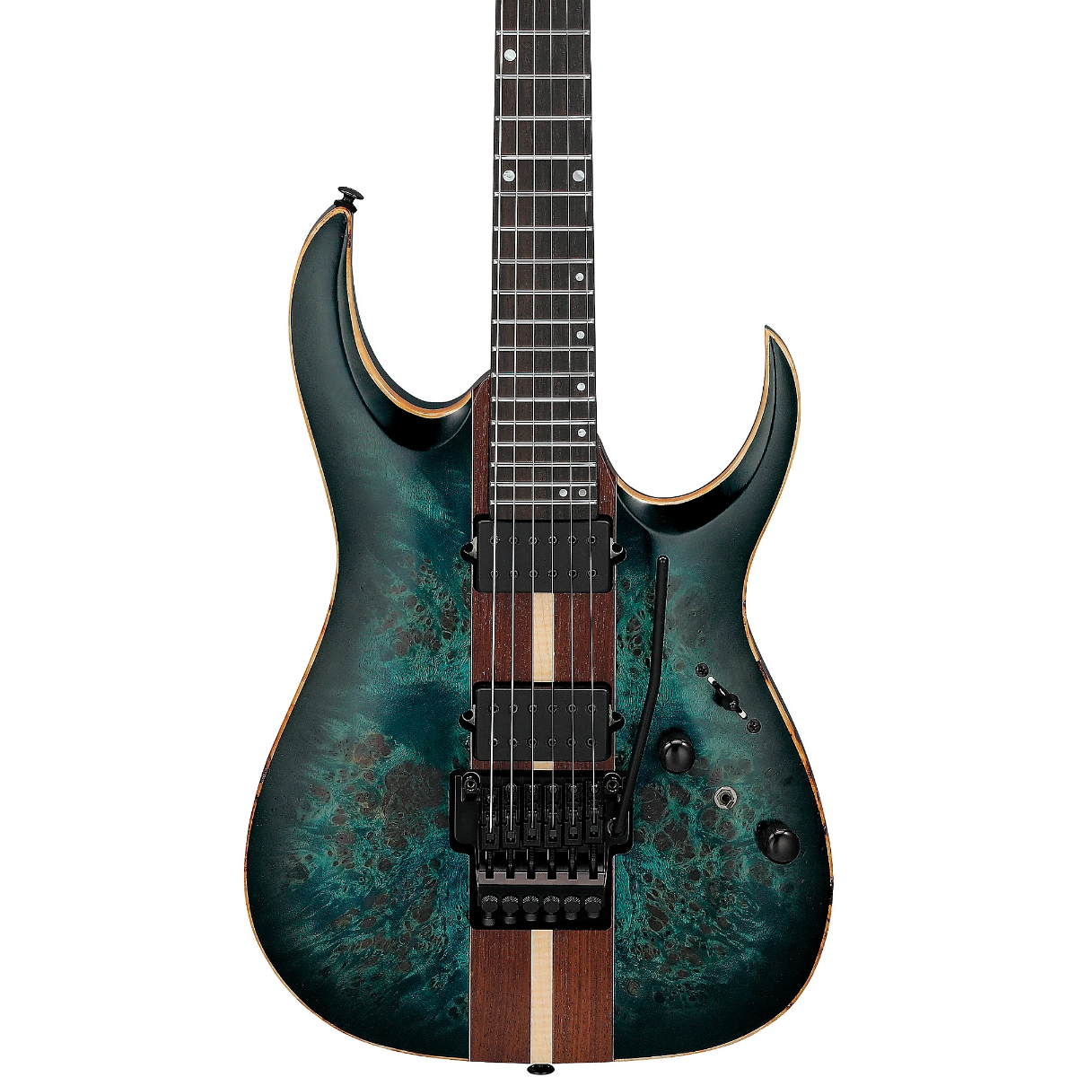 Ibanez RGA20P1PB Premium Electric Guitar in Cosmic Blue Burst Low Gloss