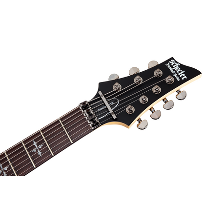 Schecter Demon-7 FR 7 String Electric Guitar in Satin Black