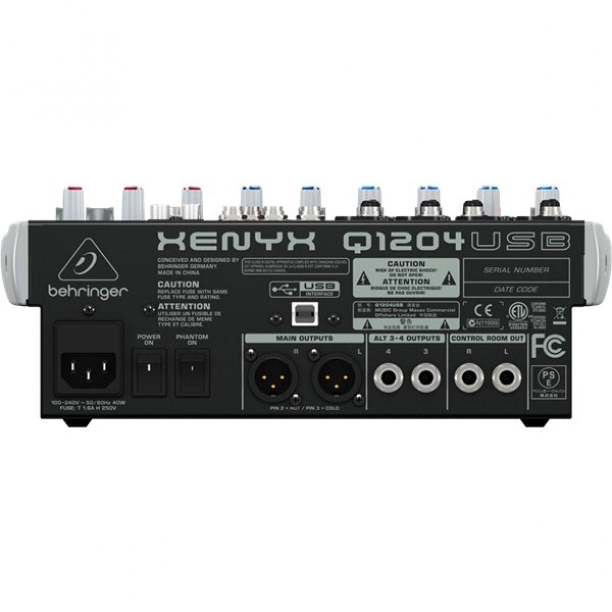 Behringer XENYX Q1204USB mixer
