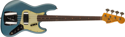 Fender Custom Shop Limited Edition 1964 Jazz Bass Journeyman Relic, 3A Rosewood Fingerboard in Aged Lake Placid Blue