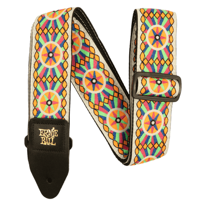 Ernie Ball Classis Jacquard Guitar Or Bass Strap in Candy Sun