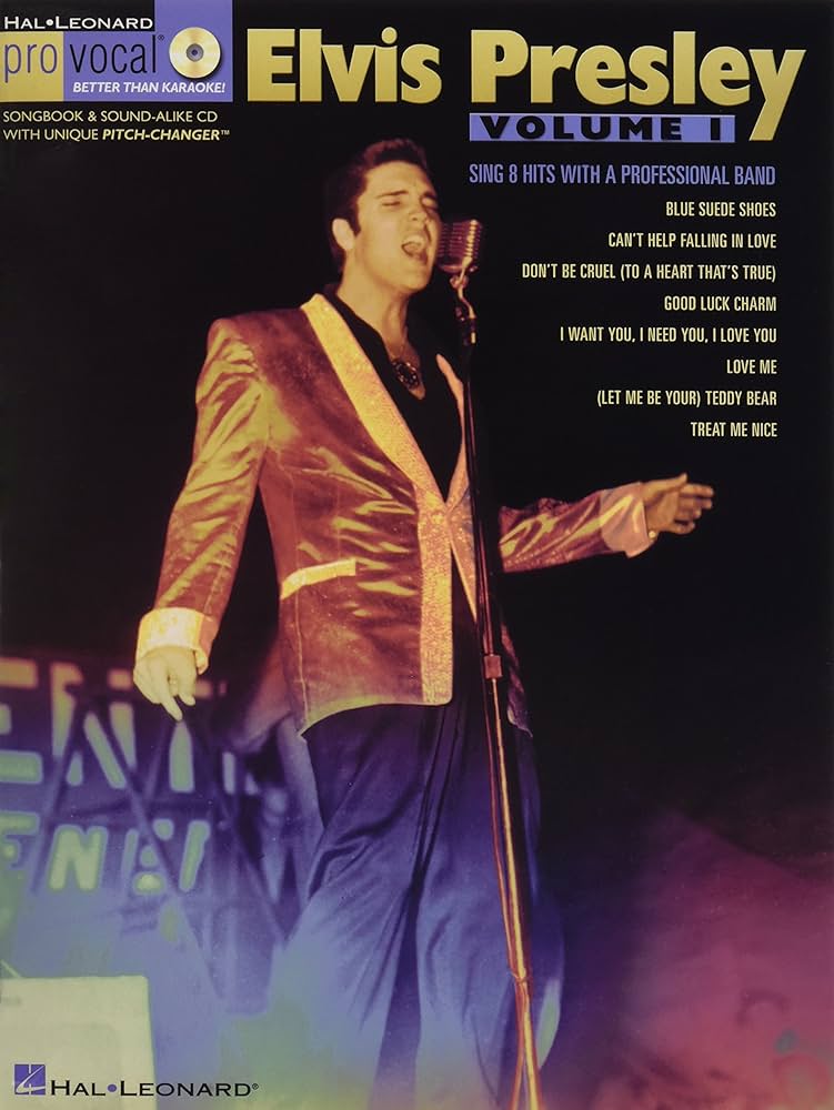 Elvis Presley Pro Vocal Men Volume 1 BK/CD