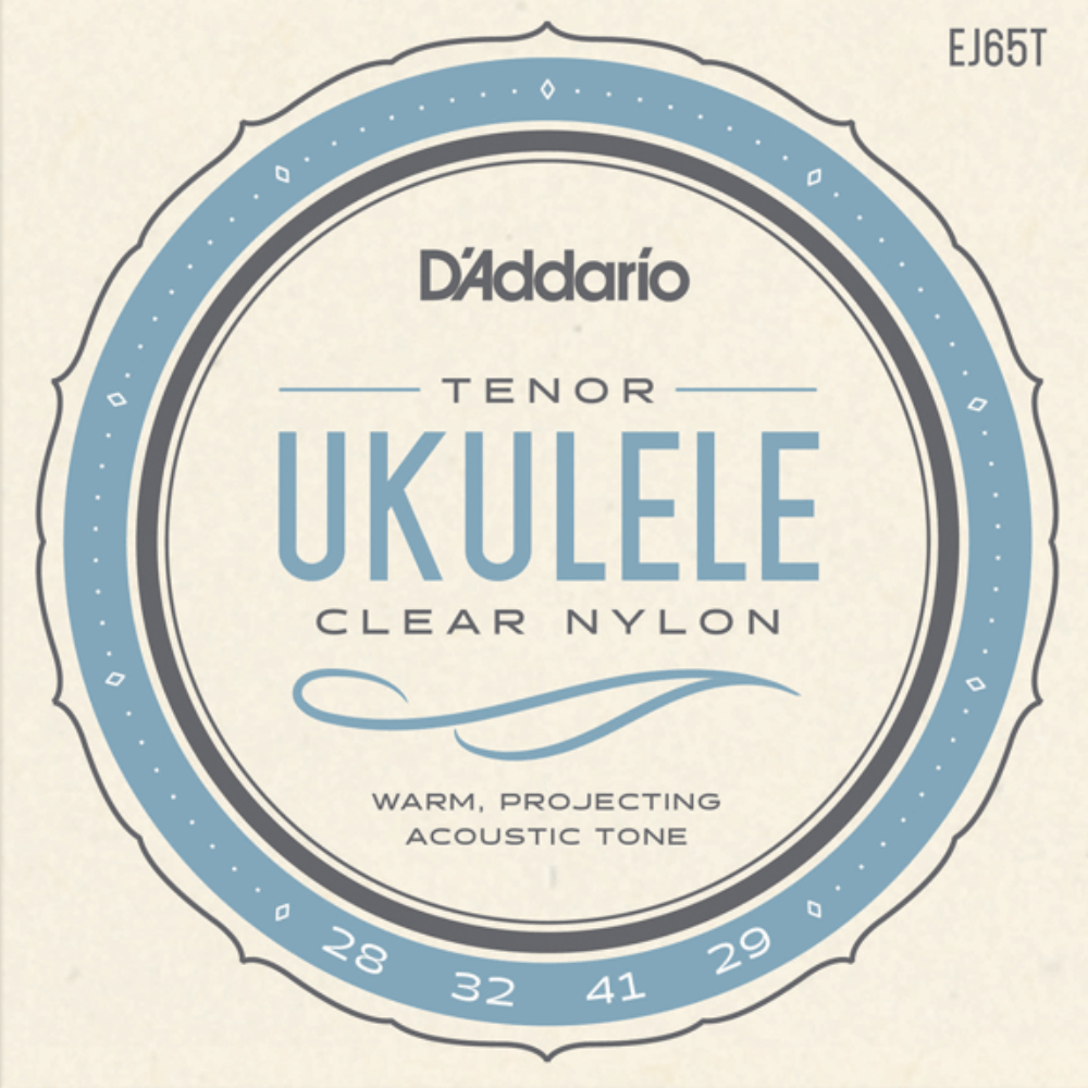 D'Addario EJ65T Pro Arte Custom Extruded Nylon Ukulele Strings Tenor