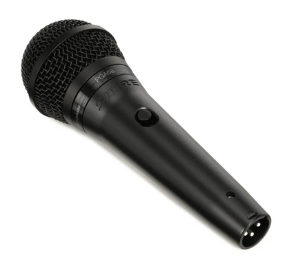 SHURE PGA58 Dynamic Microphone with XLR-QTR Cable