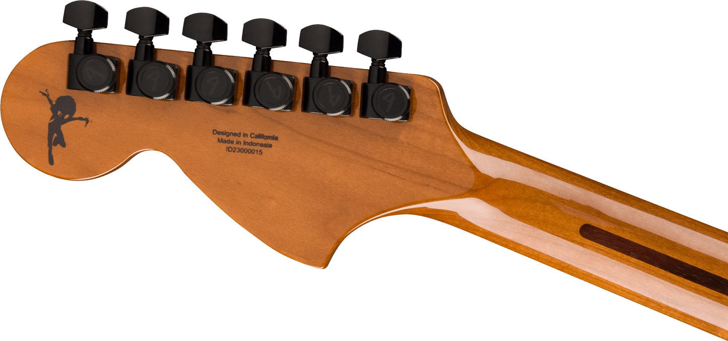 Fender Tom DeLonge Starcaster in Satin Shell Pink