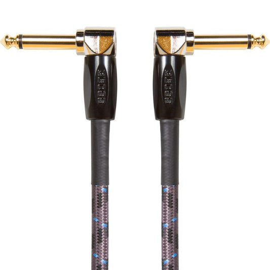 Boss 1ft Right Angle 1/4" to Same Patch Instrument Cable
