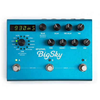 Strymon BigSky Multidimensional Reverb Pedal