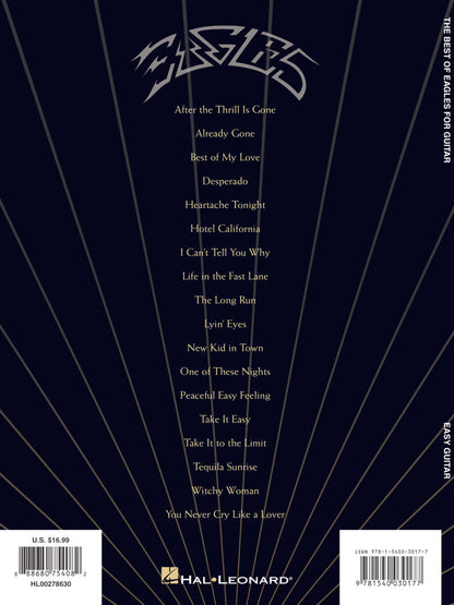 The Best Of Eagles For Easy Guitar Notes And Tab