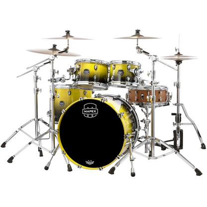 Mapex Saturn Rock 4-Piece Shell Pack in Sulphur Fade