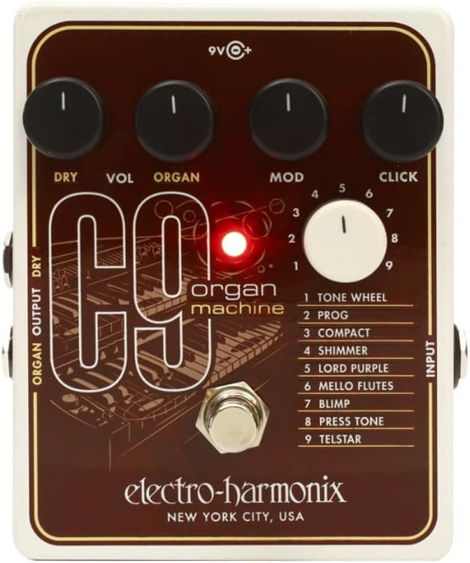 Electro Harmonix C9 Organ Machine Pedal