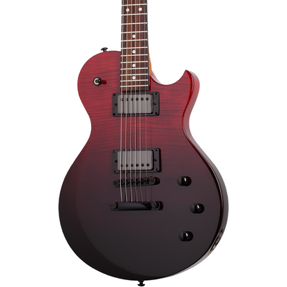 Schecter Solo-II Standard Electric Guitar in Blood Burst