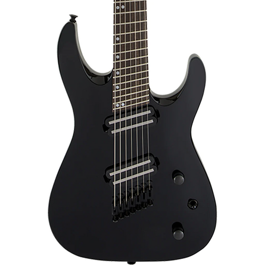 Jackson X Series Dinky Arch Top DKAF7 MS 7 String in Gloss Black